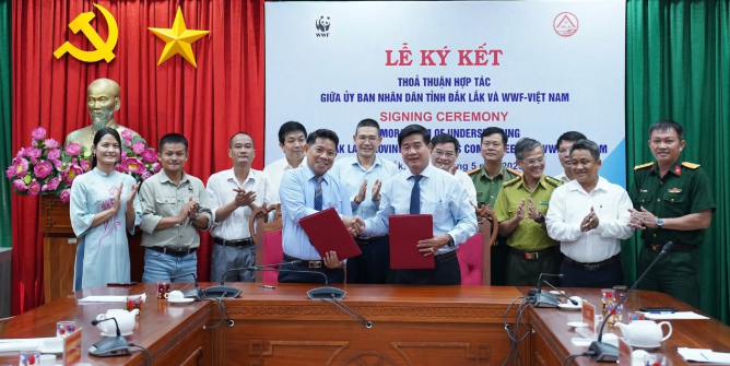 WWF Viet Nam, Dak Lak partner on conservation and sustainability